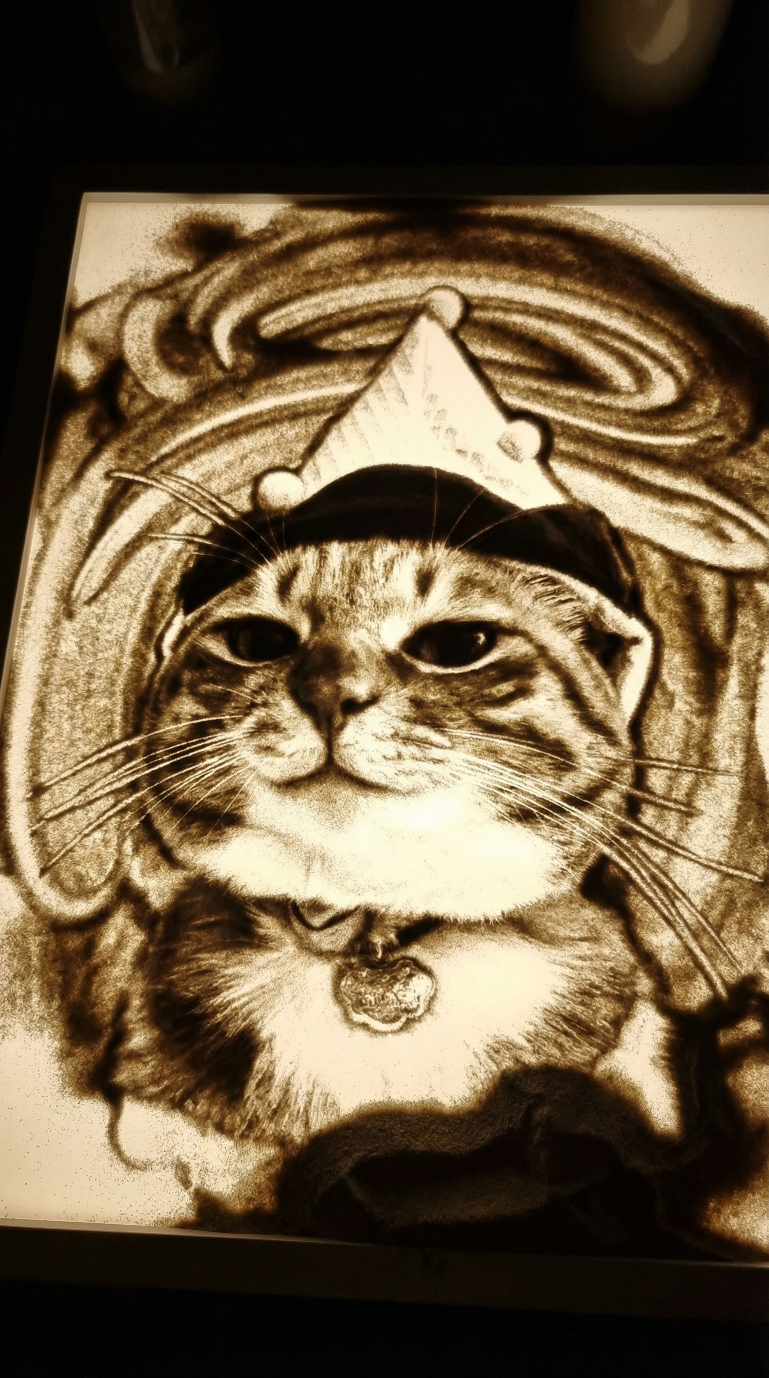 Dancing Dragon Sand Art